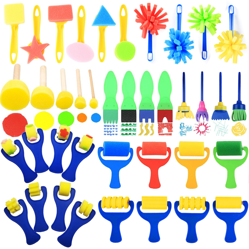 Tools Workshop For Kids - Children Drawing Sponge Toys Art Craft