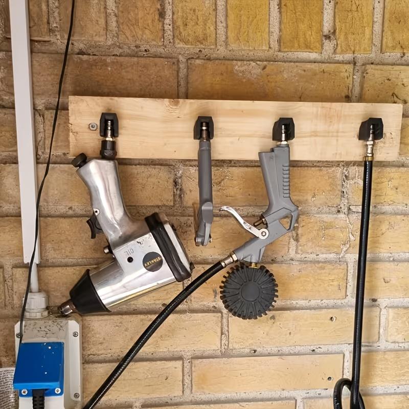 Workshop Tools Wall - 4Pcs Pneumatic Air Tool Wall Mount