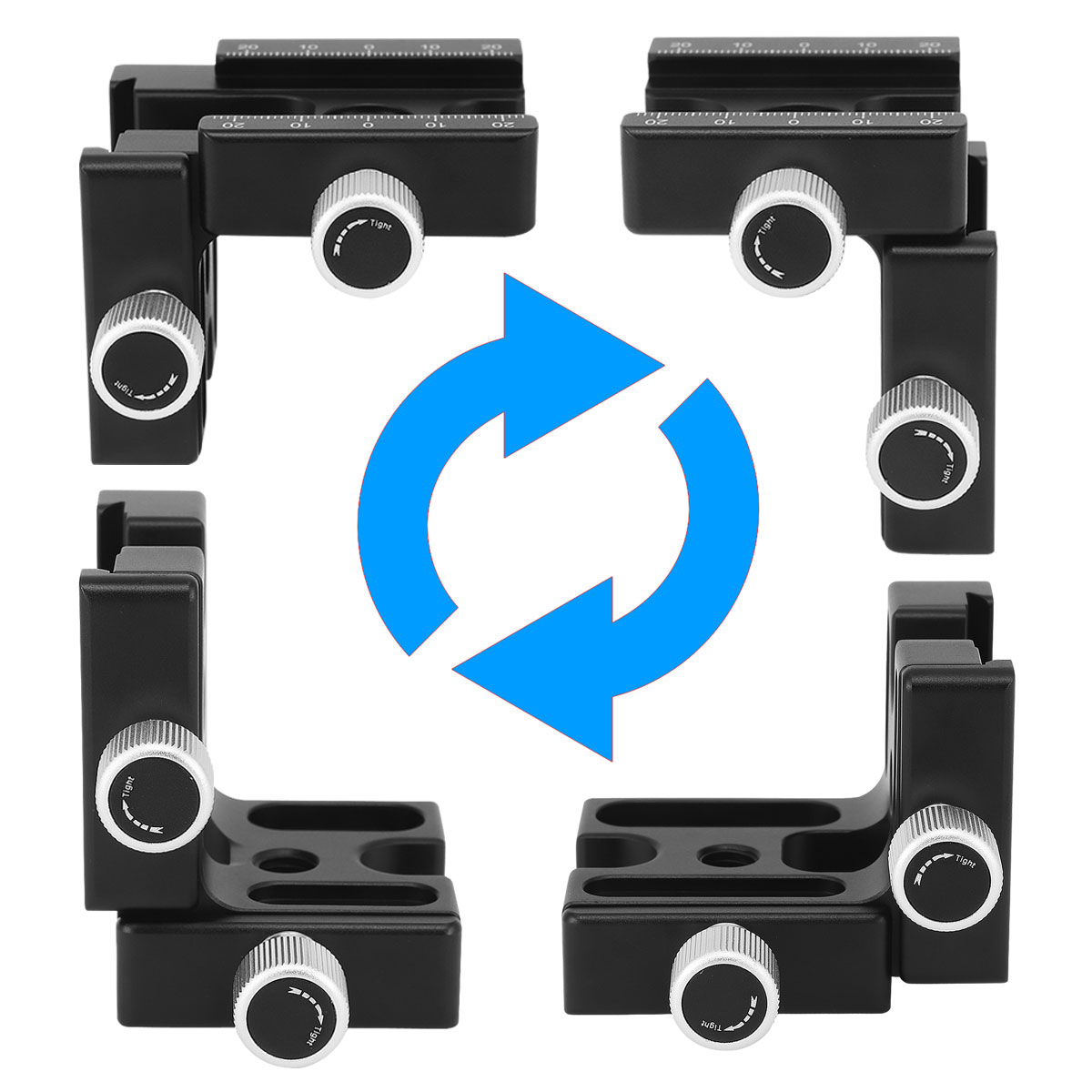 Haoge Góc Kẹp 90 Độ Đôi Phát H - đánh giá và giá Angle Clamp 90