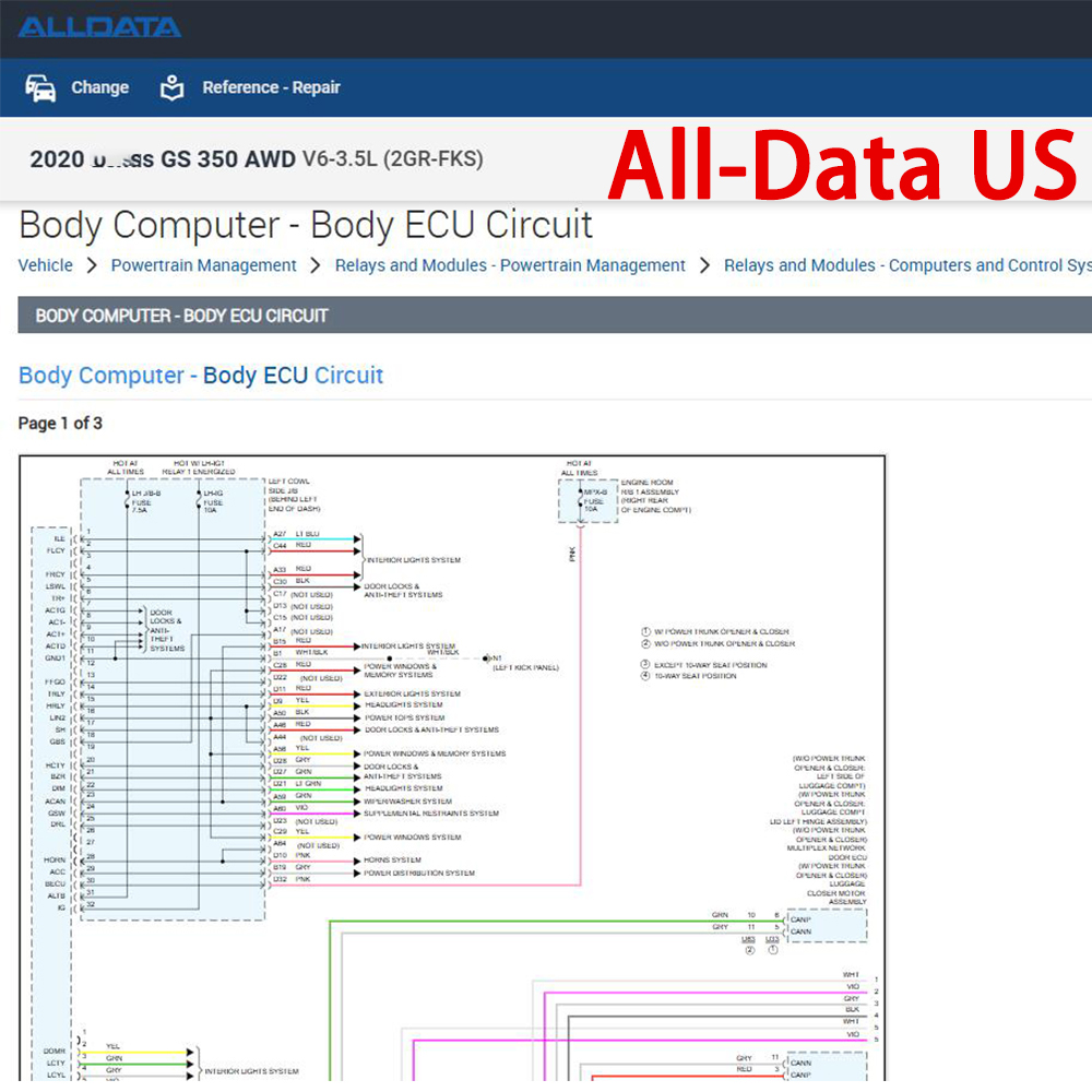 2026 Alldata Online Software A - đánh giá và giá Workshop Tools Diagram