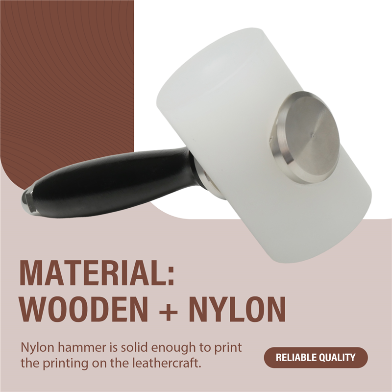 AT63-Leather For Leathercraft  - đánh giá và giá Mallet Wood Carving