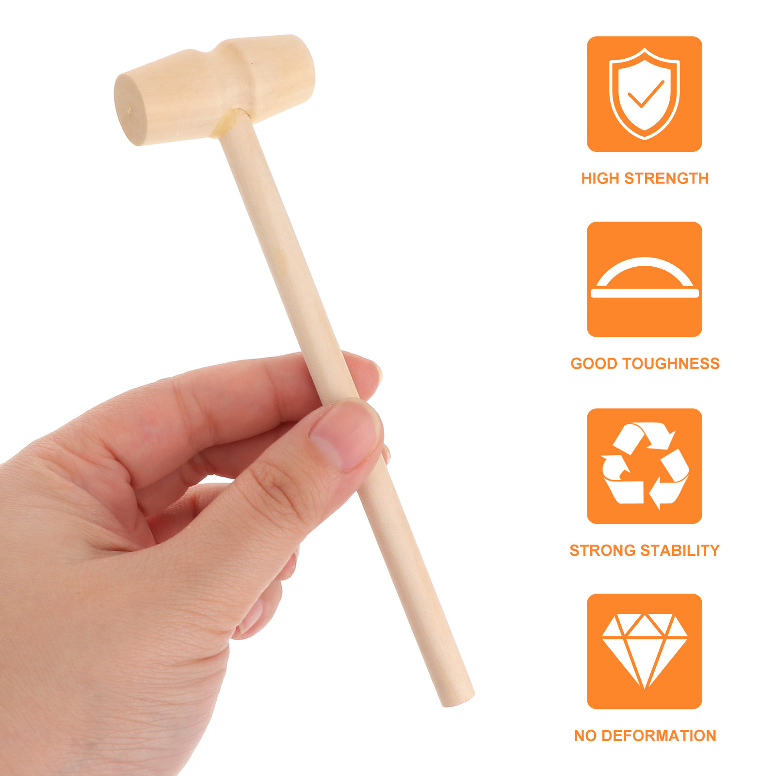 20Pcs Kid Wooden Mini Mallet U - đánh giá và giá Mallet Wood Carving