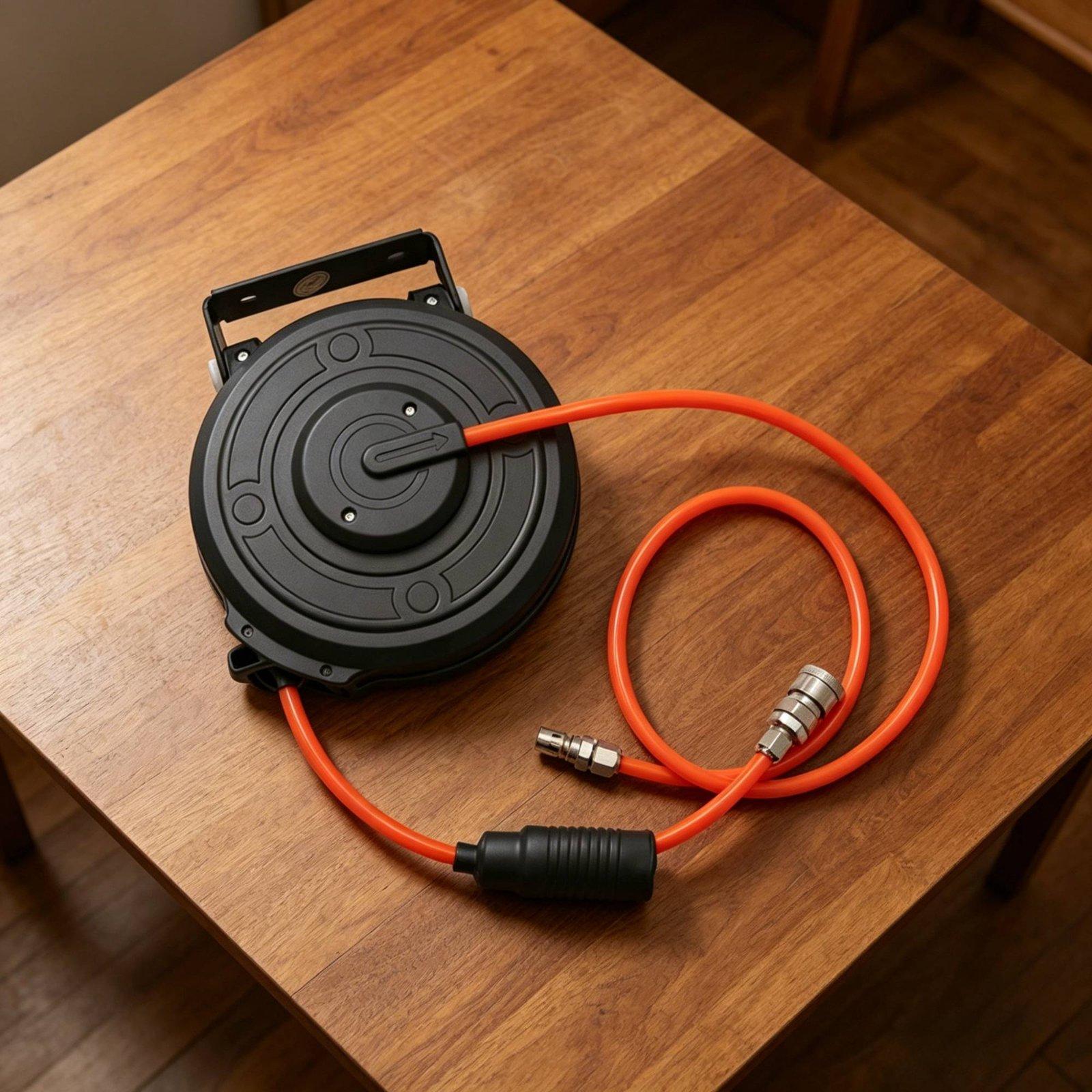 Retractable Pneumatic Air Hose - đánh giá và giá Tools For Garage Workshop