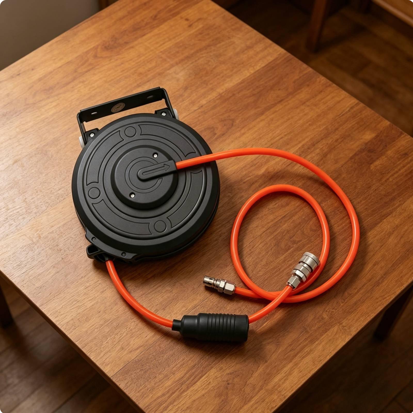 Retractable Pneumatic Air Hose - đánh giá và giá Tools For Garage Workshop