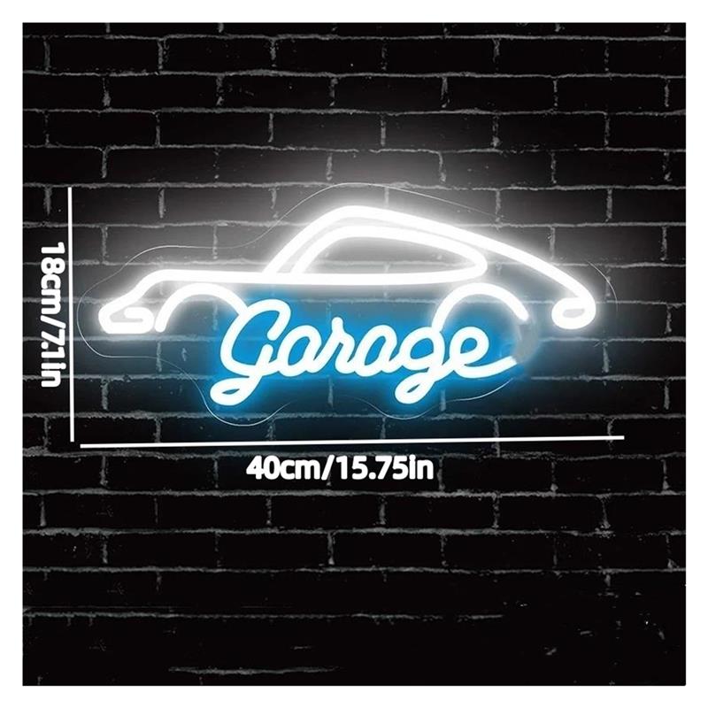 Garage Neon Sign LED Light Dim - đánh giá và giá Workshop Tools Wallpaper