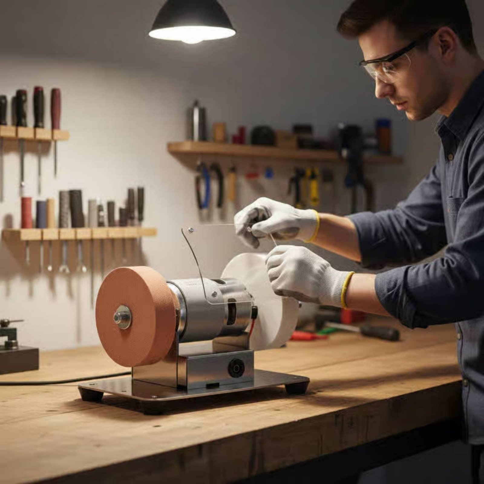 Mini Bench Grinder Multifuncti - đánh giá và giá Tools For Garage Workshop