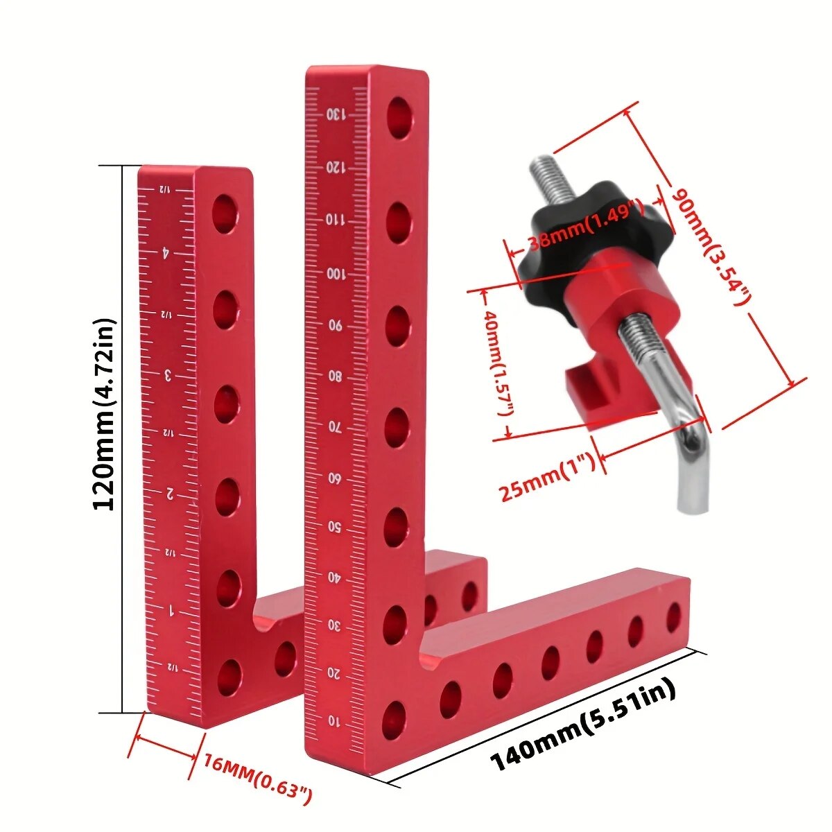 1Set 90 Degree Positioning Squ - đánh giá và giá Angle Clamp 90
