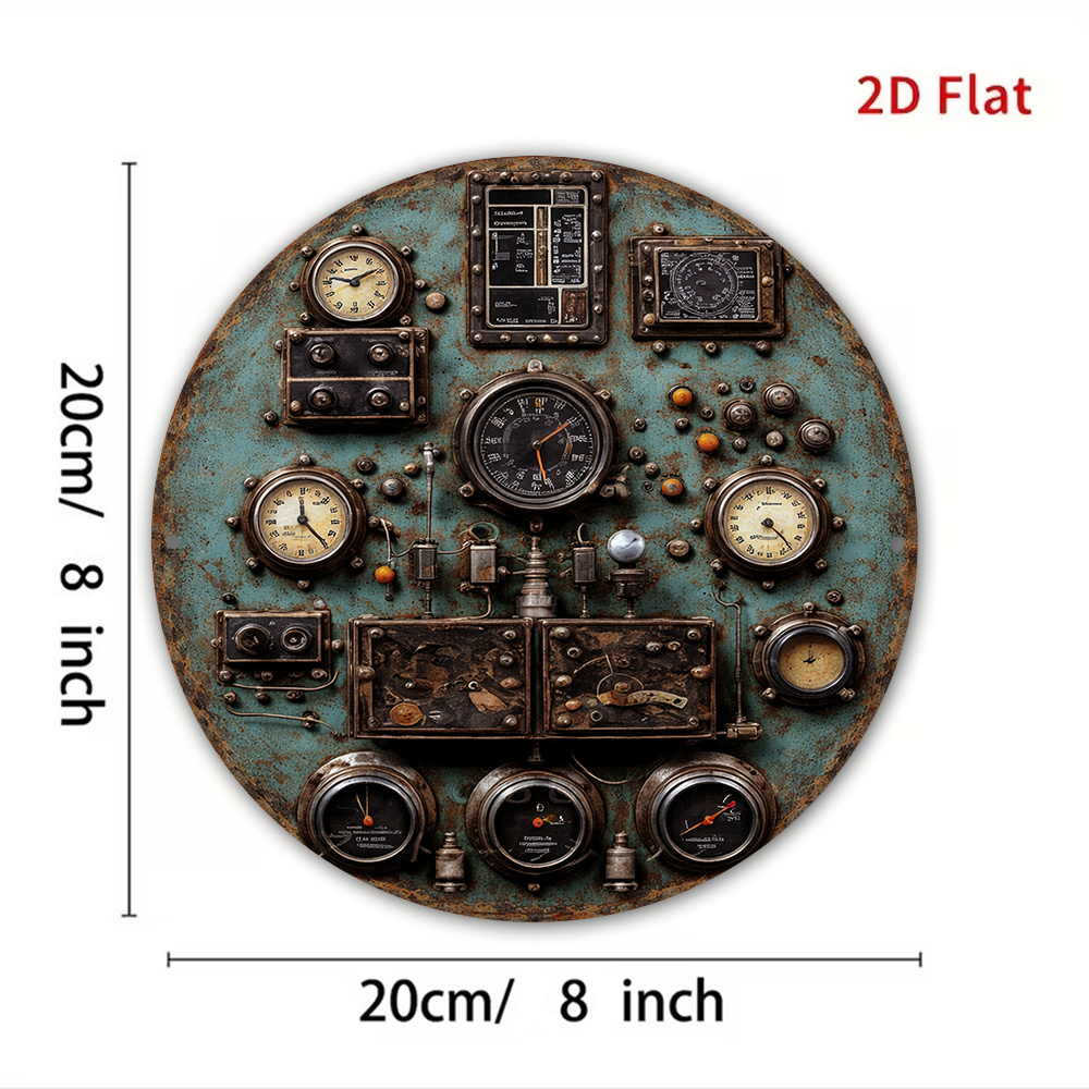 2D Flat Retro Dashboard Round  - đánh giá và giá Workshop Tools Wall