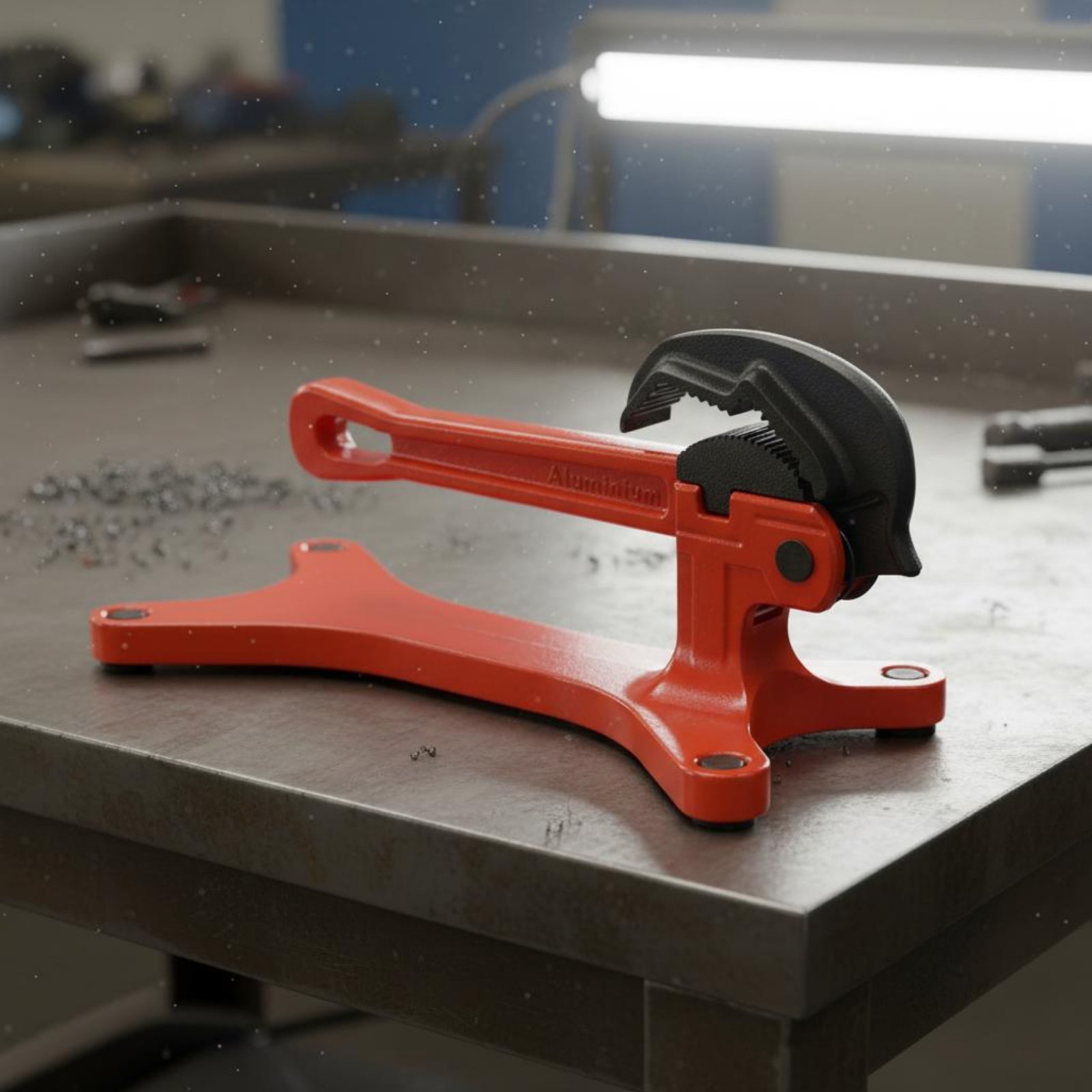 Yoke Pipe Vise Sturdy-Duty Por - đánh giá và giá Workshop With Tools