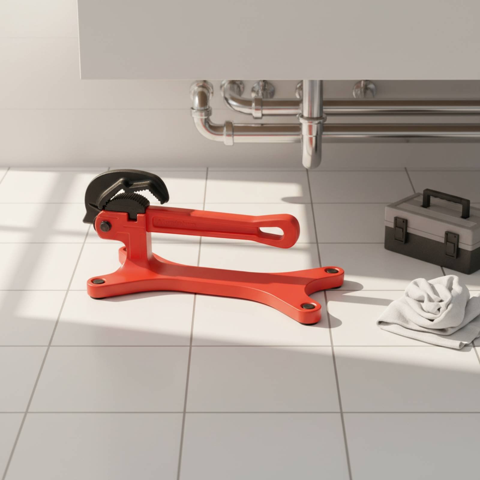 Self-Locking Pipe Wrench Porta - đánh giá và giá Workshop With Tools