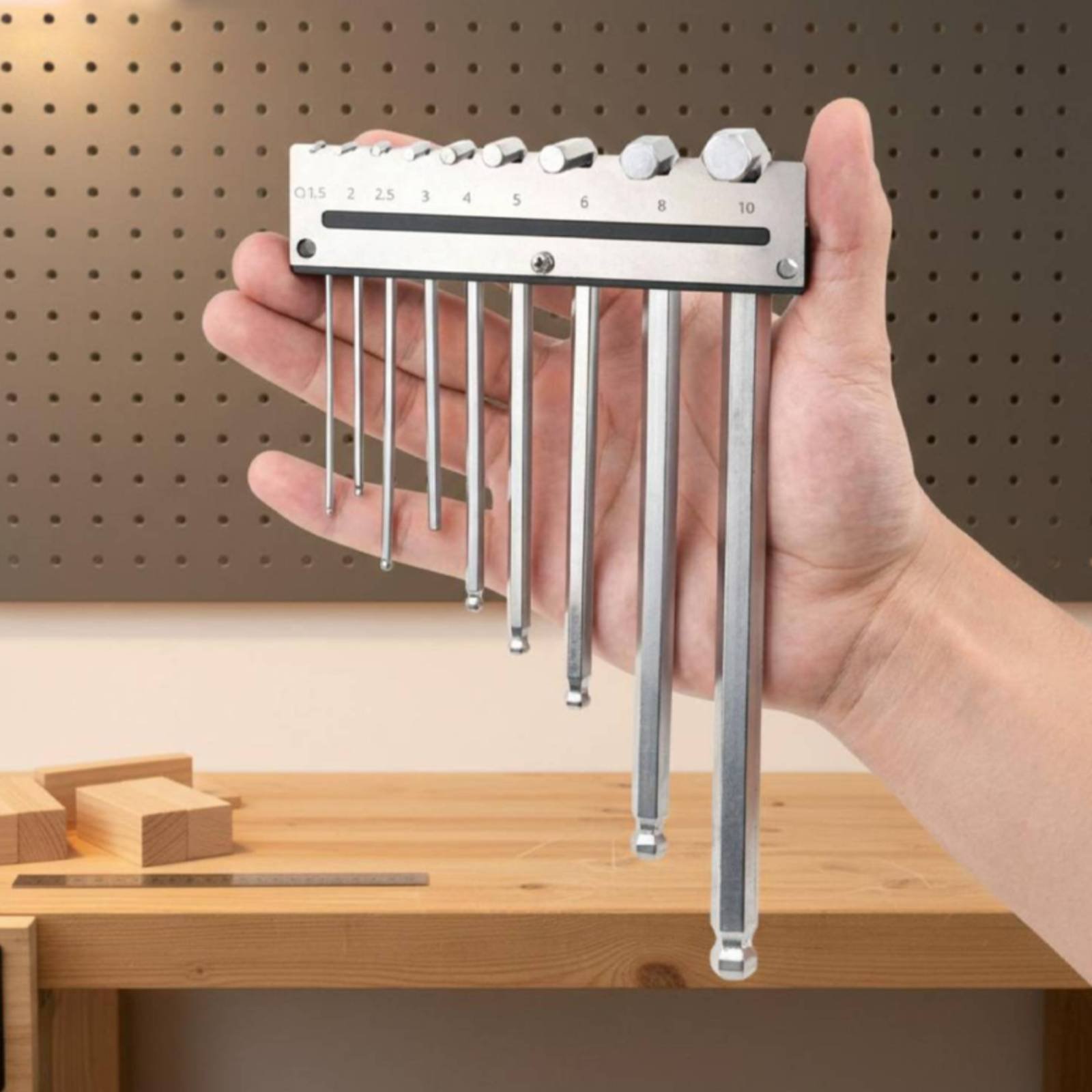 Wall Mounted Hex Key Holder Me - đánh giá và giá Workshop Tools Wall