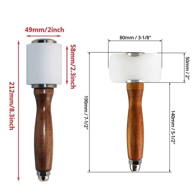 1PC Leather Carving Hammer Lea - đánh giá và giá Mallet Wood Carving