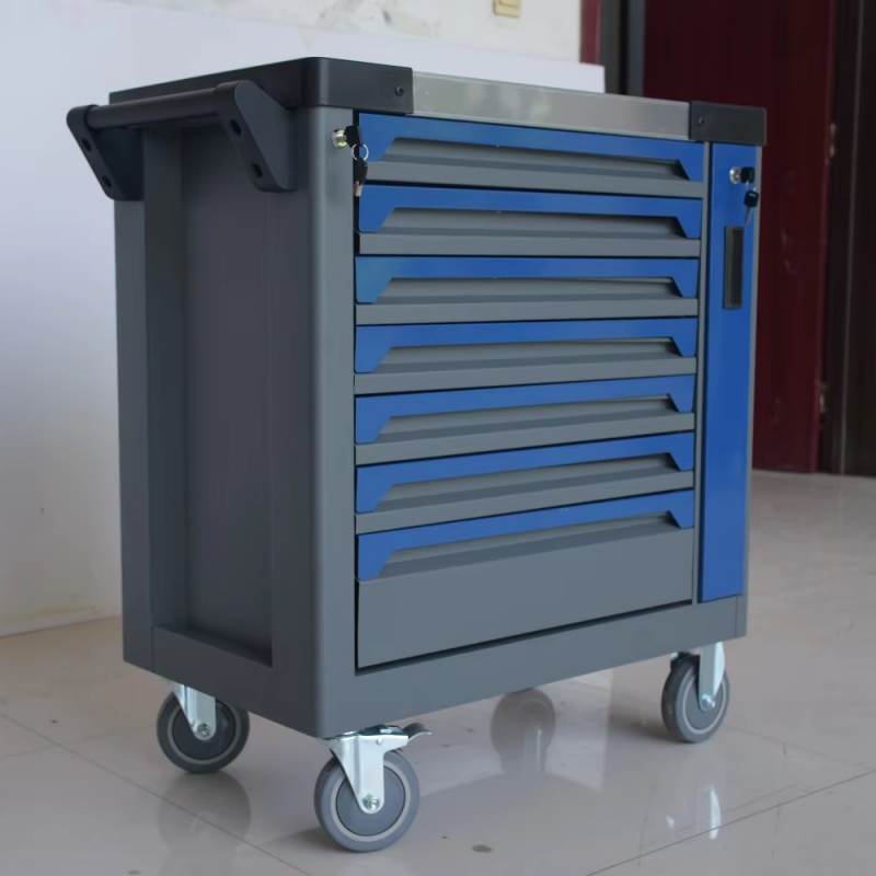 7-Drawer Lockable Rolling Stee - đánh giá và giá Tools For Garage Workshop