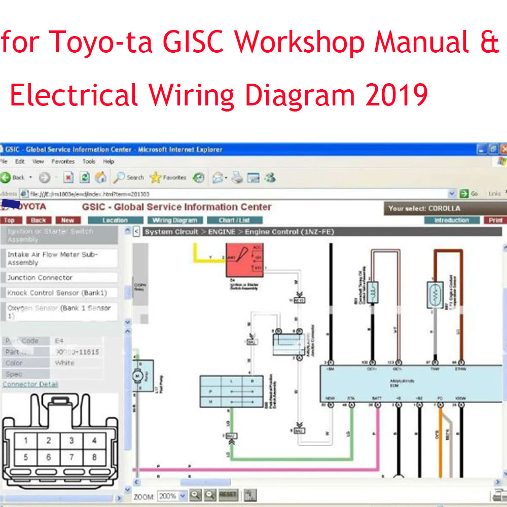 ECU Repair  GISC Workshop Manu - đánh giá và giá Workshop Tools Diagram