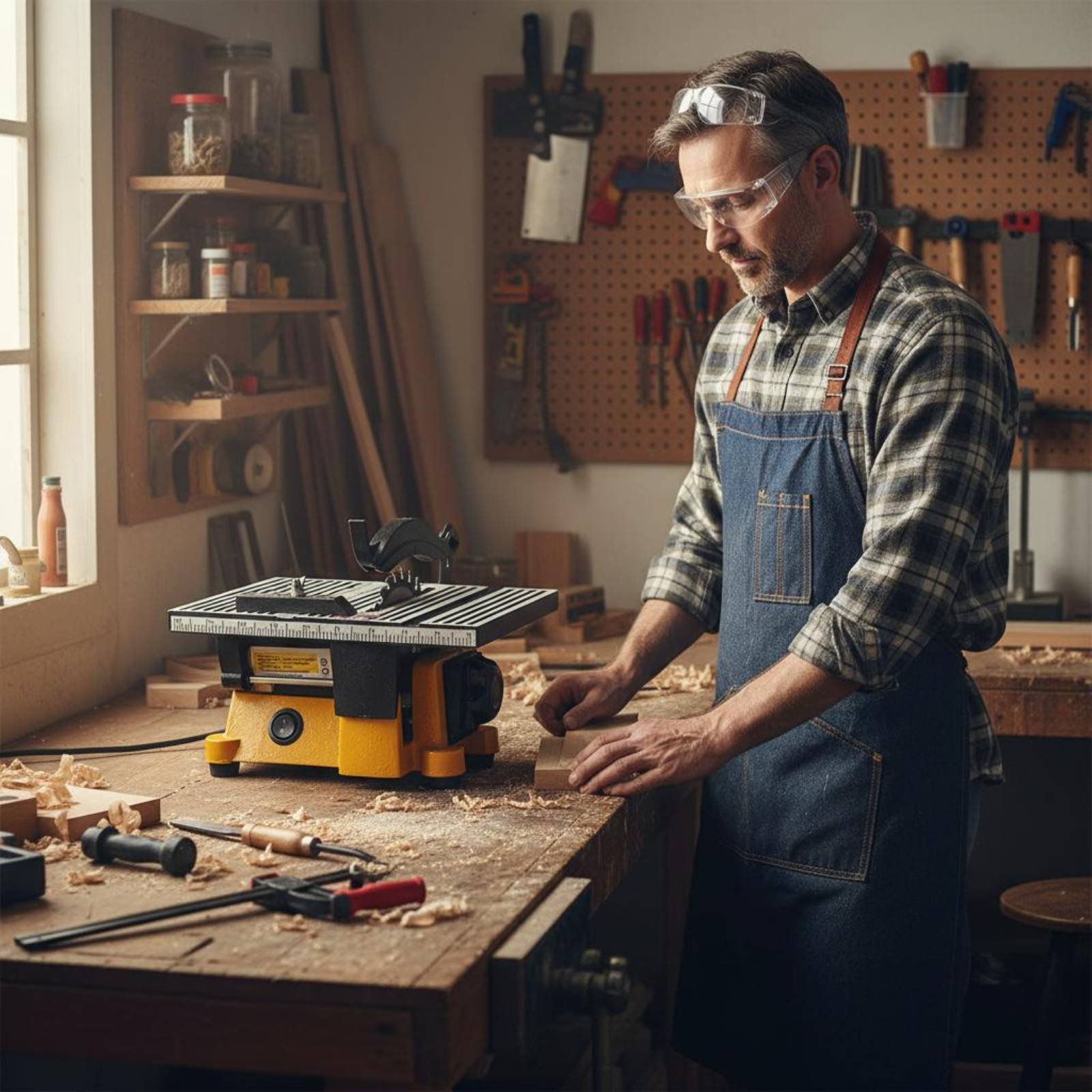 Mini Table Saw Portable Miniat - đánh giá và giá Tools For Garage Workshop
